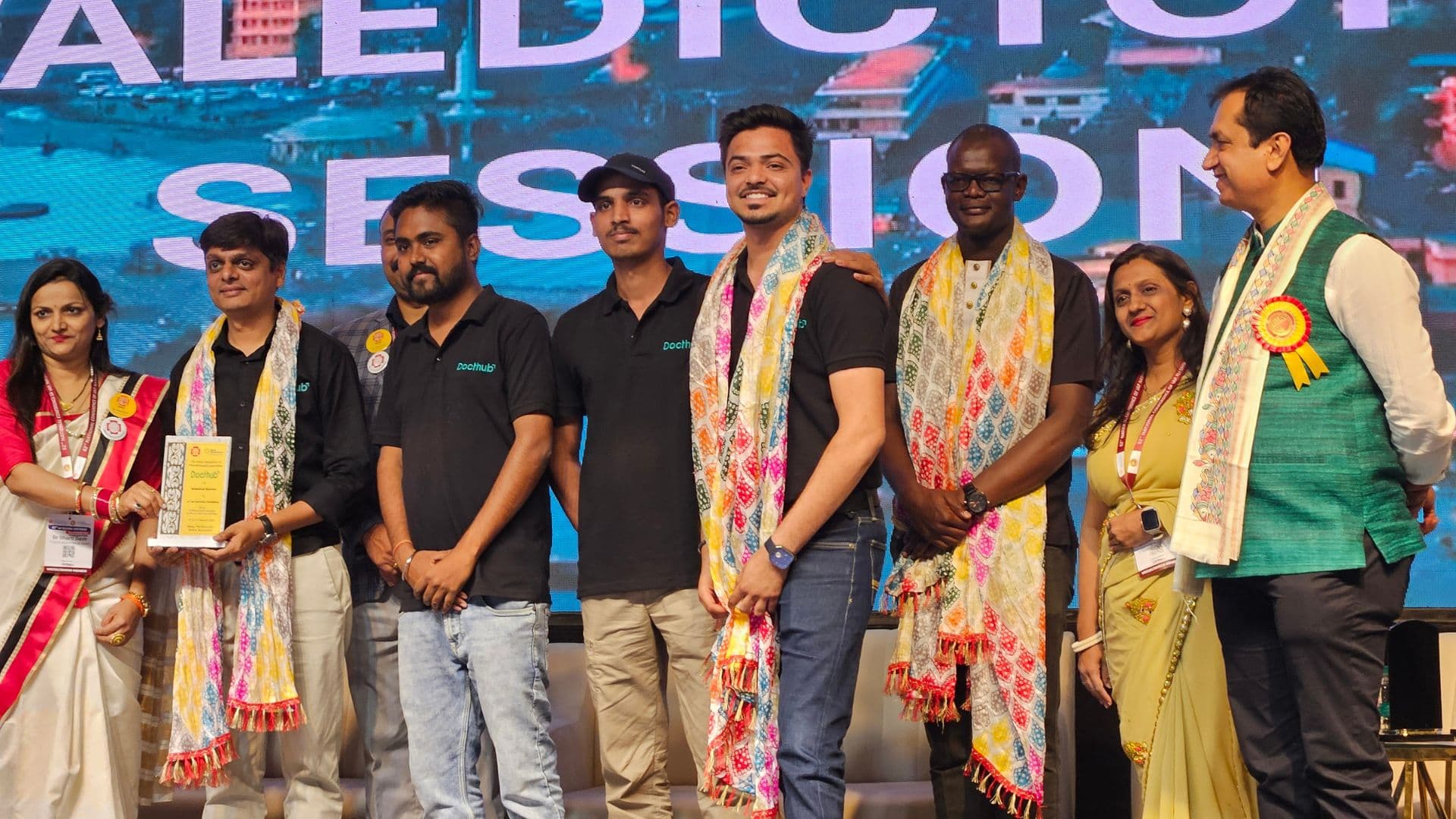 Docthub Events Team Receives Recognition at the 62nd National IAP Conference 2025 in Nashik